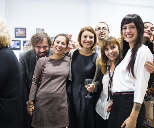 Parte del equipo técnico de Farmamundi, muy presente durante el acto.