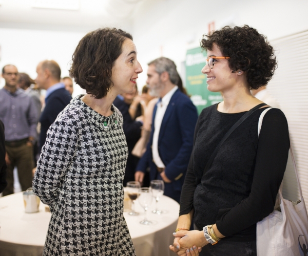 Carol Martínez y Laura López.