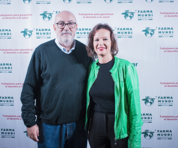 El conseller de Transparencia, Responsabilidad Social, Participación y Cooperación de la Generalitat Valenciana, Manuel Alcaraz, y Leire Pajín.