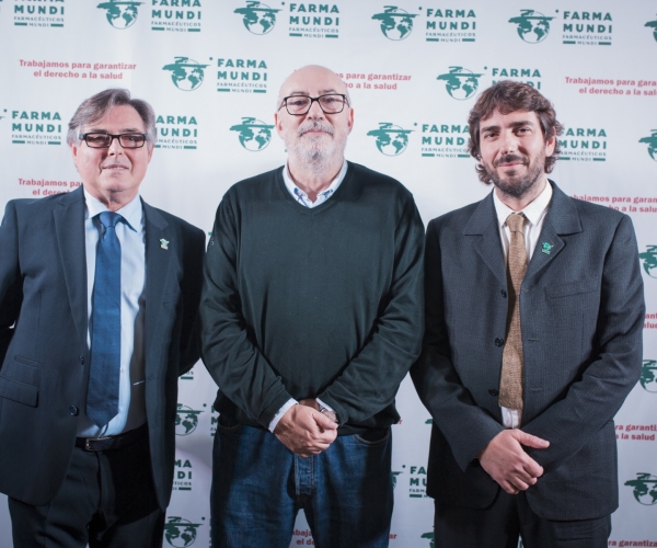 Ricard Troiano, Manuel Alcaraz y Joan Peris.
