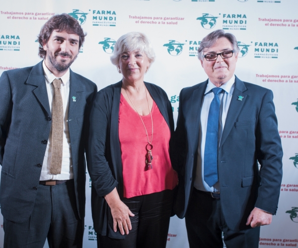 Joan Peris, Antonia Moreno y Ricard Troiano.