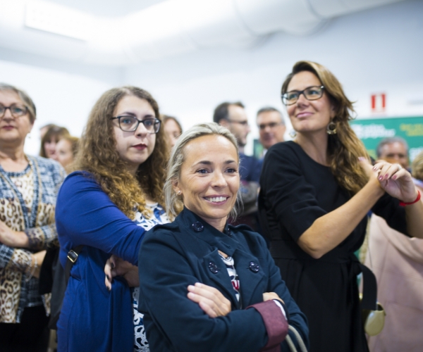 La enfermera de la Fundación Cavadas, Vanessa Alemany.