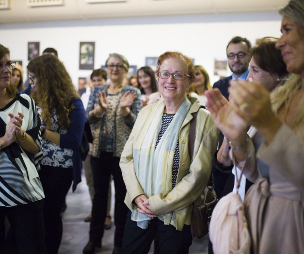 La ex directora de Farmamundi durante 18 años, Eugenia García.