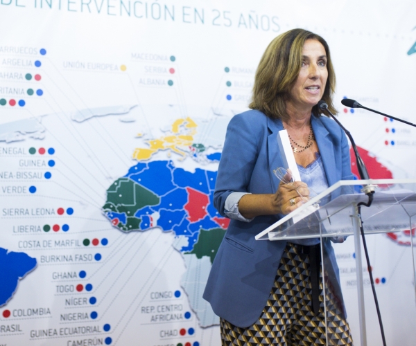 Cristina Tiemblo recogió el Premio 25 años Farmamundi a la Divulgación, en nombre del CONGRAL.