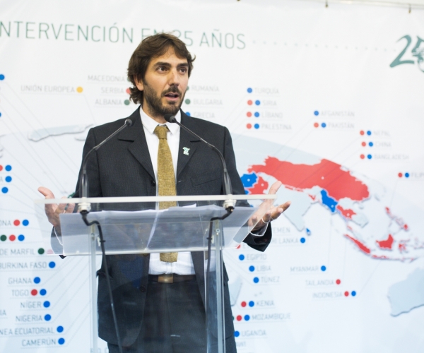 El director general de Farmamundi, Joan Peris.