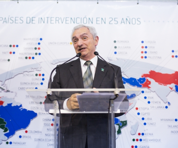 Jesús Bellver, durante su discurso.