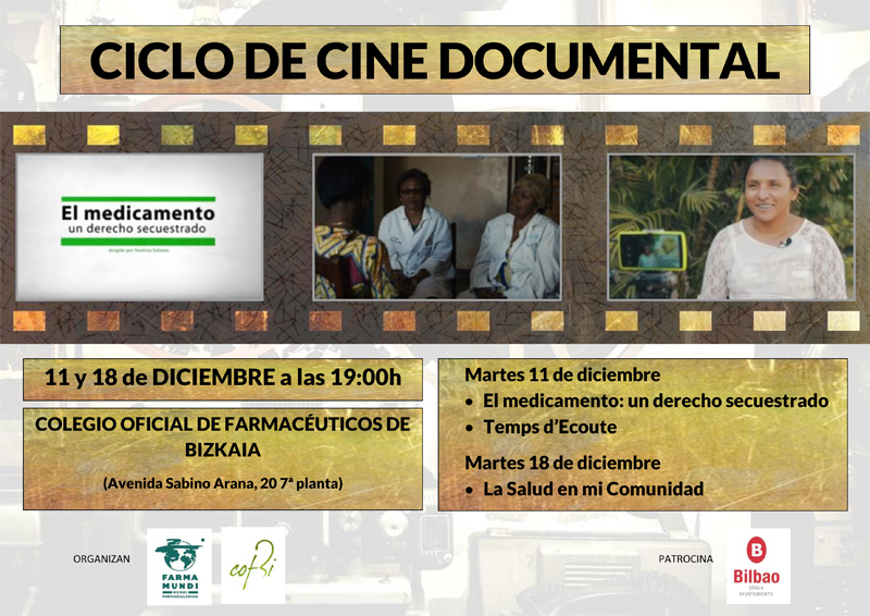 Farmamundi organiza un ciclo de cine por el derecho a la salud en Bilbao