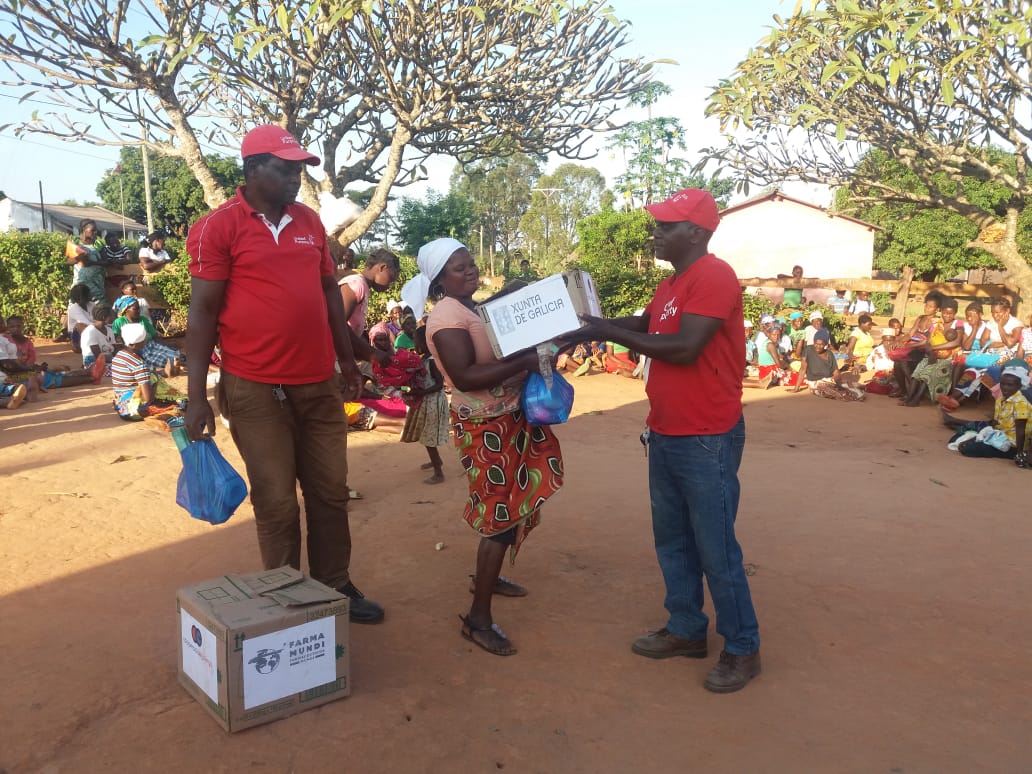 Farmamundi realiza intervenciones de acción humanitaria en Mozambique en 2019 dentor del convenio de emergencias conjunto con la Xunta de Galicia