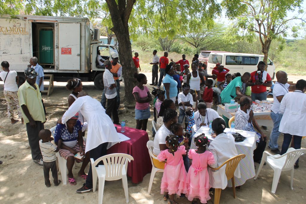 diez años de atención sanitaria en haití
