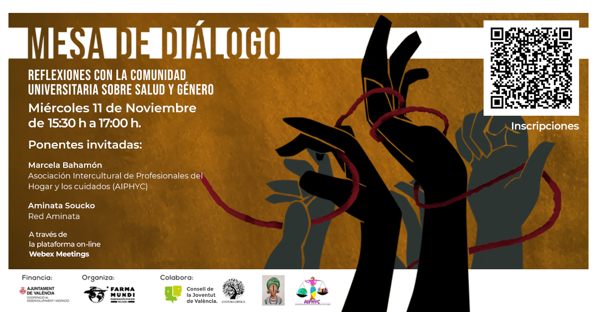 Mesa de diálogo online con la comunidad universitaria de Valencia