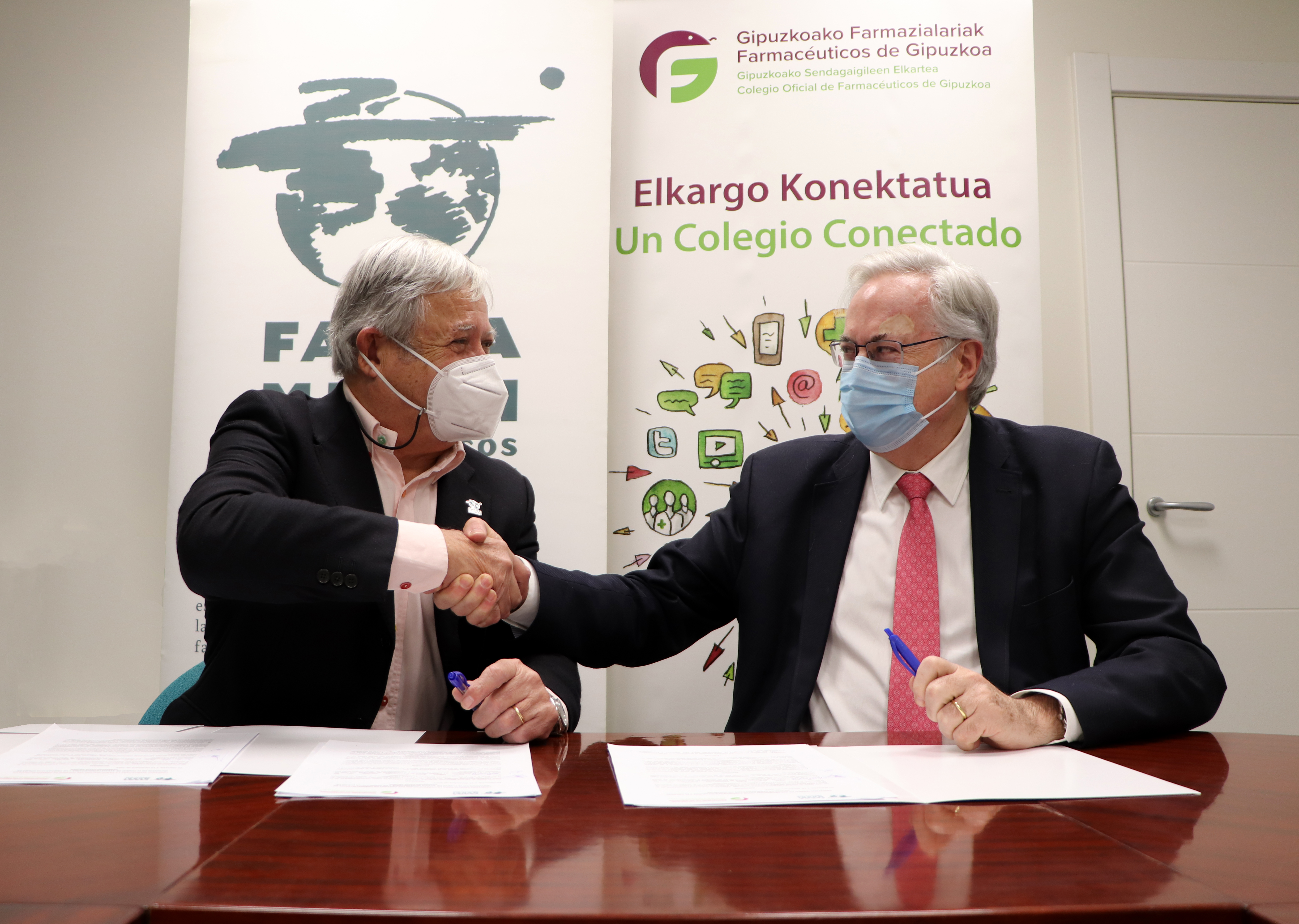El COF de Gipuzkoa se suma al Fondo de Emergencias de Farmamundi
