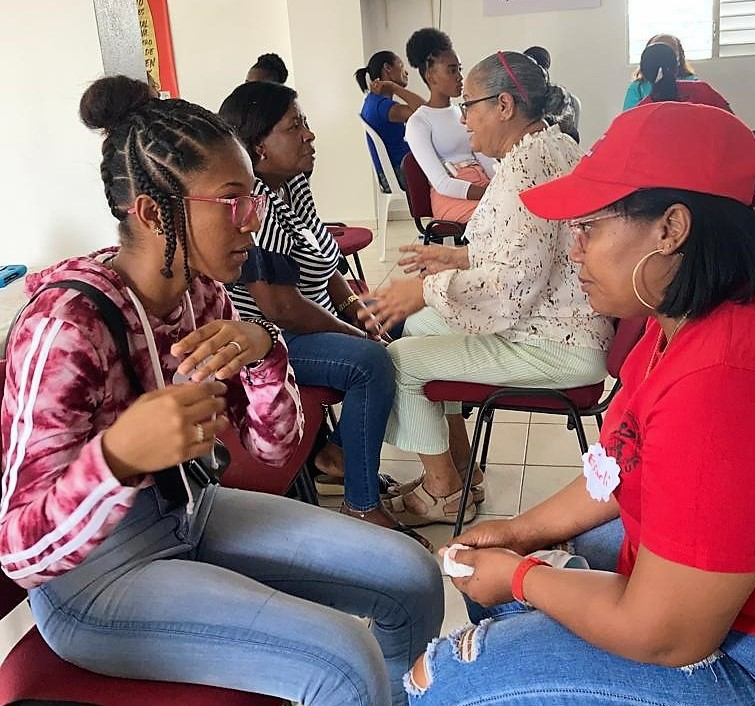 Jóvenes de República Dominicana aprenden sobre sus derechos sexuales y reproductivos, para vivir libres de violencia de género
