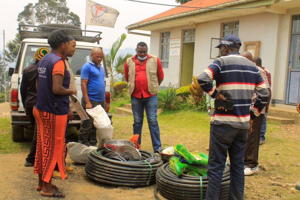 acceso al agua en RDC