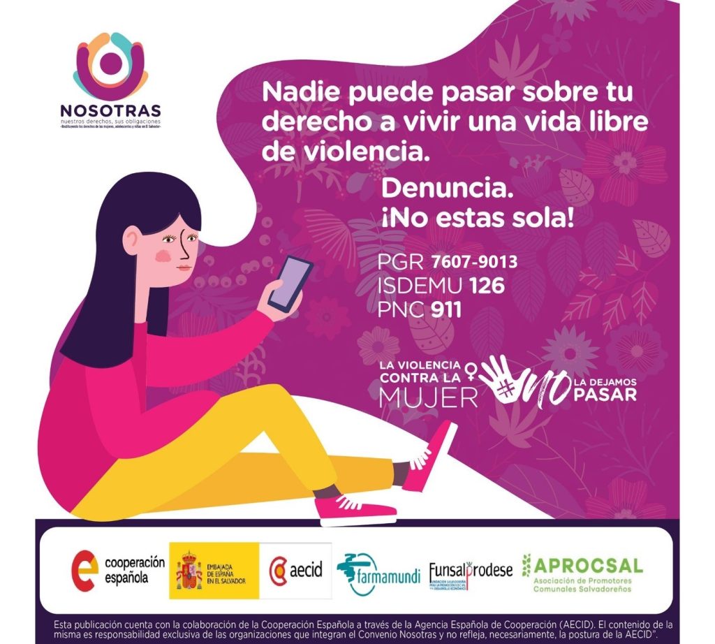 Nosotras seguimos en El salvador