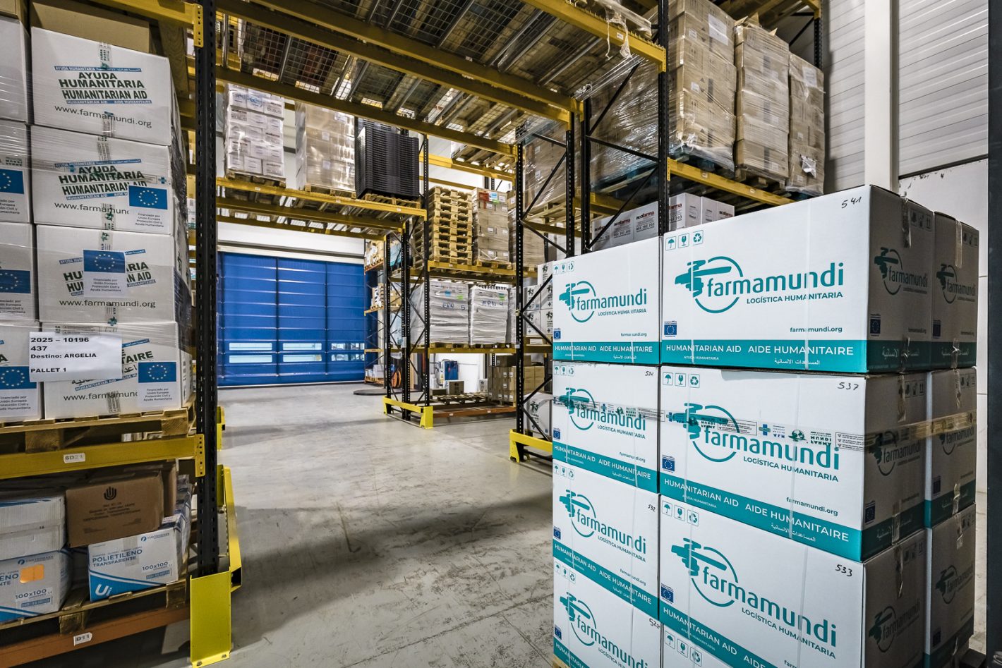 Unas 43 toneladas de ayuda llegan a destinos de difícil acceso gracias a un puente aéreo europeo