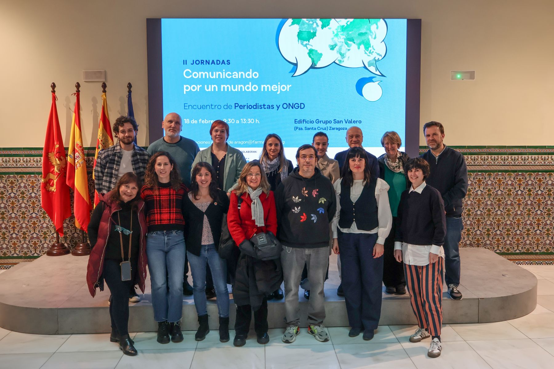 Periodistas y ONGD se reúnen en Zaragoza para impulsar una comunicación con enfoque de derechos humanos