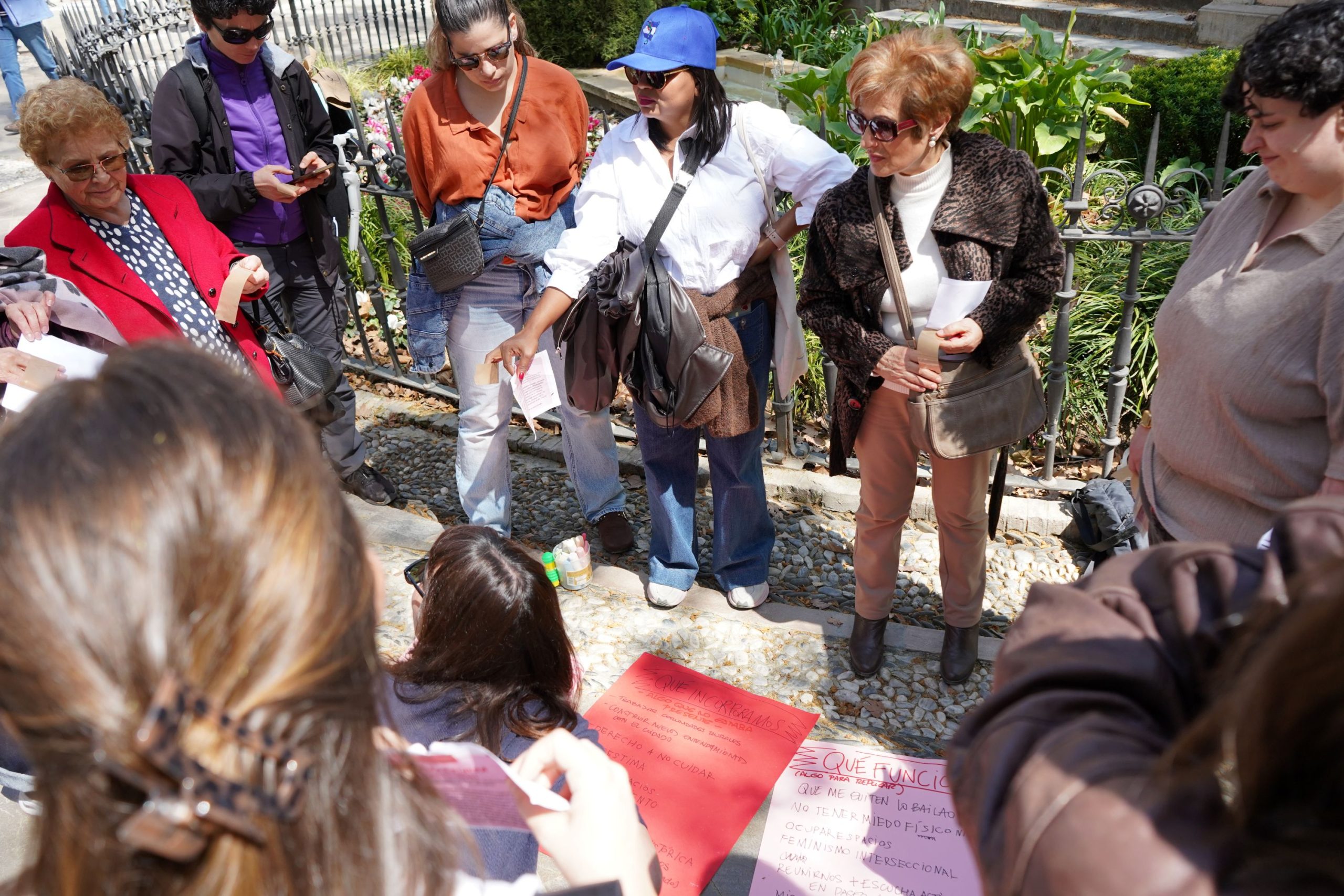 Paseos violetas en Granada contra las violencias machistas