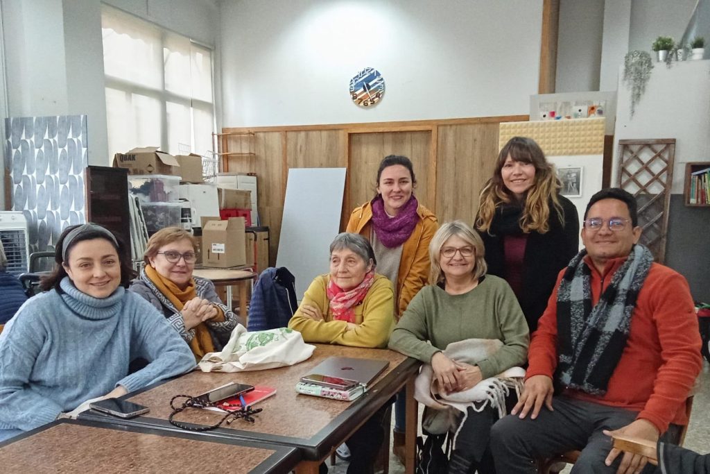Reunión de Farmamundi con la asociación Riudada 2024, tras la DANA en l'Horta Sud