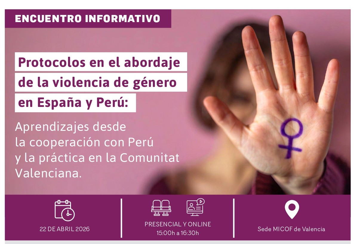 Jornada MICOF | Abordamos la violencia de género en España y Perú