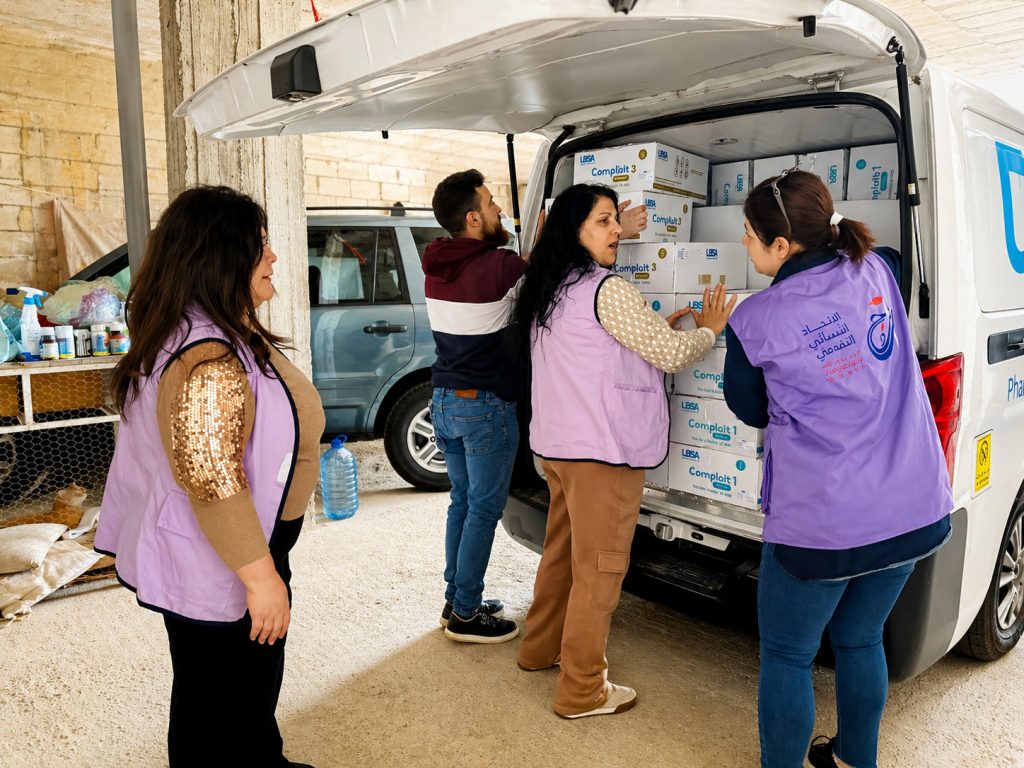 Acción humanitaria en Líbano