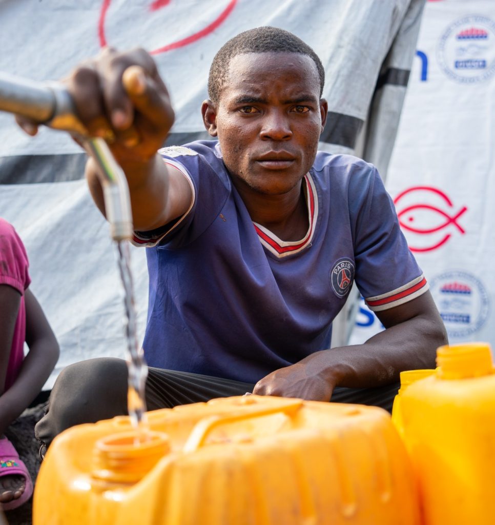 acceso al agua en RDC
