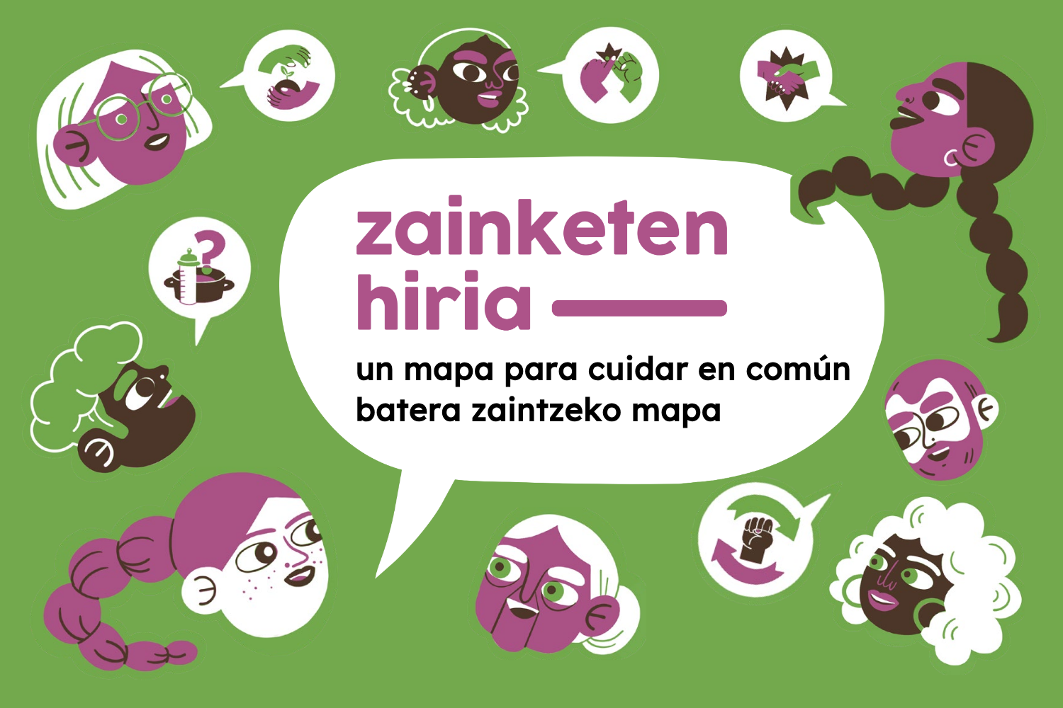 Zainketen Hiria traza un mapa para convertir los cuidados en acción colectiva 