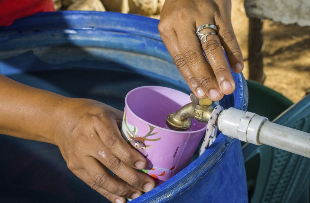 Mari cisneros Agua El Salvador